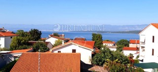 Malinska, apartma s pogledom na morje, mirna lokacija!