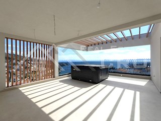 Nekretnine Čiovo - Izjemni penthouse apartmaji v moderni novogradnji z garažo in dvigalom, blizu morja in plaže, prodamo