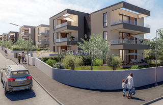 Novalja - dvosobno stanovanje z vrtom - NOVI VRHUNSKI PROJEKT