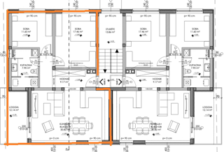 Stanovanje v 1. nadstropju, 120 m2, 2s, garaža, parkirišče, Štinjan, NOVO