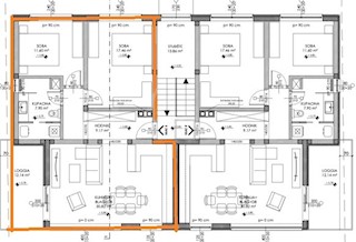 Stanovanje v 1. nadstropju, 120 m2, 2s, garaža, parkirišče, Štinjan, NOVO