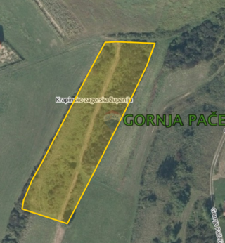 Stavbno zemljišče Gornja Pačetina, Krapina - Okolica, 3.749m2