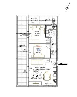 Stanovanje/Apartma Gornja Dubrava, 67,91m2