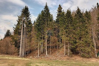 Stavbno zemljišče Fužine, 825m2