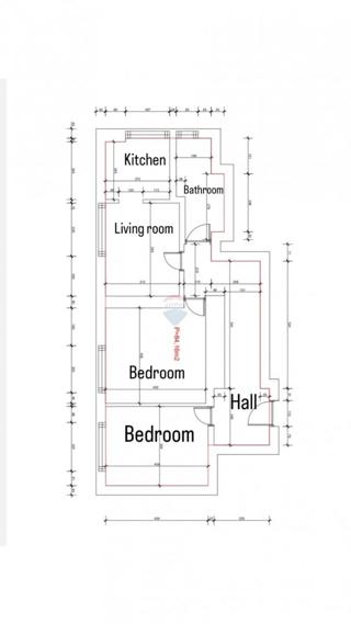 Stanovanje/Apartma Potok, Rijeka, 79m2