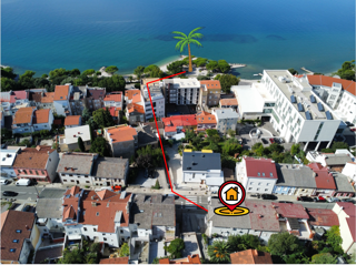 Crikvenica, center – tri stanovanja 200 metrov od morja