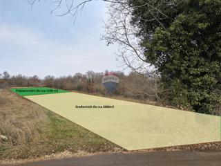 Stavbno zemljišče Svetvinčenat, 3.100m2