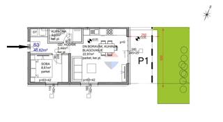 Stanovanje/Apartma Gornja Dubrava, 45,63m2