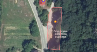 Stavbno zemljišče Skrad, 1.530m2