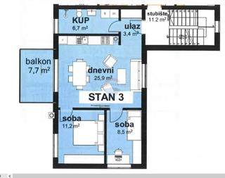 Stanovanje/Apartma Tar, Tar-Vabriga, 68,97m2