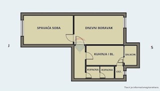 Stanovanje/Apartma Peščenica, Peščenica - Žitnjak, 49m2