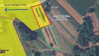 Stavbno zemljišče Brezje, Sveta Nedelja, 5.252m2