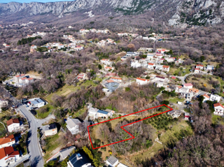 Novi Vinodolski, Bribir – zazidljivo zemljišče velikosti 1.338 m²