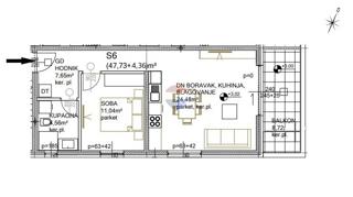 Stanovanje/Apartma Gornja Dubrava, 52,09m2