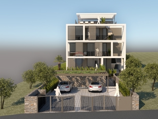 Dvosobno stanovanje z ogrevanim bazenom, vrtom in vrhunsko opremo 97,1 m², Primošten