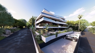 Penthouse s panoramskim razgledom in strešno teraso, novogradnja (D1) - Primošten