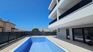 Apartma z zasebnim bazenom in vrtom v Novigradu