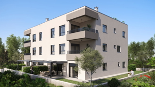 Veli Vrh, stanovanje v novi stavbi v pritličju z vrtom