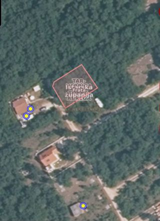 Zemljišče Frata, Poreč, 480m2