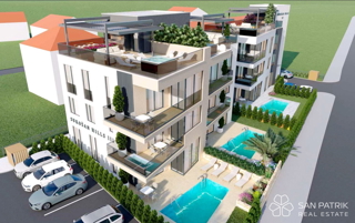 Življenje ob morju: Moderno stanovanje - penthouse (104 m2) v Sukošanu