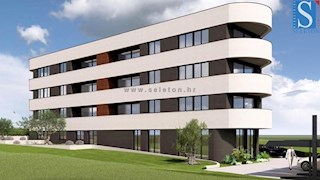 Istra, Poreč-okolica, 80 m2 stanovanje s pogledom na morje - v gradnji