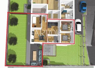 Apartmaj Draga, Rijeka, 61,50m2