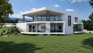 Moderna samostojna vila s 4 spalnicami in bazenom, Labin