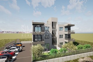 Novo stanovanje z vrtom v bližini Trogirja