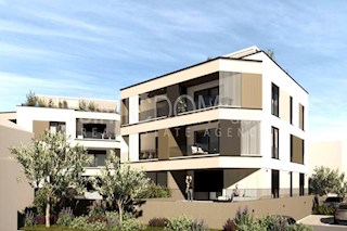 Novo stanovanje z vrtom 180m od plaže, Zadar