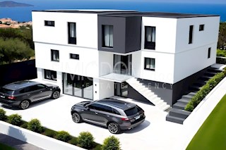 Dvojček v gradnji, Tisno