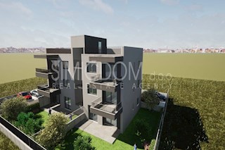 Novo dvosobno stanovanje v bližini Trogirja