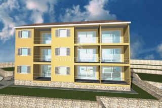 OPATIJA - POBRI, Zemljišče 1440 m2 z gradbenim dovoljenjem in pogledom na morje