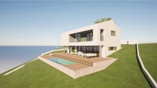 ISTRA - SVETVINČENAT, zemljišče velikosti 1215 m2 z gradbenim dovoljenjem za vilo