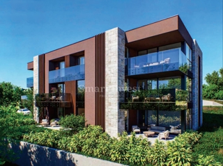 ISTRA - LABIN, stanovanje s teraso v moderni novogradnji