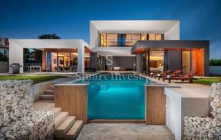 ISTRIA - MEDULIN, MODERN 4-BEDROOMS VILLA WITH SEA VIEW
