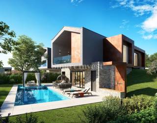 ISTRIA - POREČ vicinity, EXCLUSIVE VILLA WITH SEA VIEW