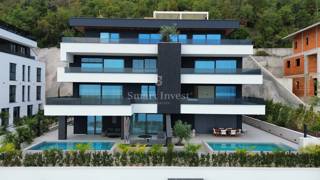 OPATIJA, Luxury 3-bedrooms apartment with sea view and garage