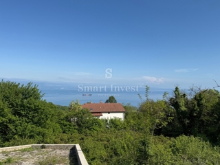 IČIĆI - POLJANE, gradbeno zemljišče s čudovitim pogledom na morje