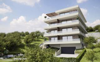 IČIĆI, luksuzni penthouse s pogledom na morje v novogradnji z garažo