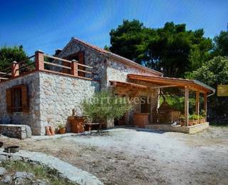 OTOK VIS, kamnita hiša s 5000 m2 zemljišča