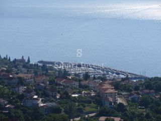 LOVRAN, Zazidljivo zemljišče s čudovitim pogledom na morje, prodamo