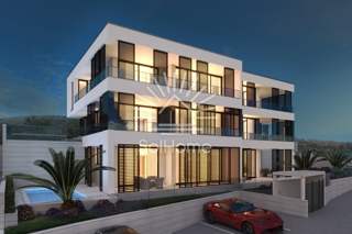 Luksuzno stanovanje z zasebnim bazenom in pogledom na morje pri Zadru