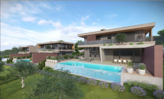 Labin, moderna vila z bazenom na mirni lokaciji