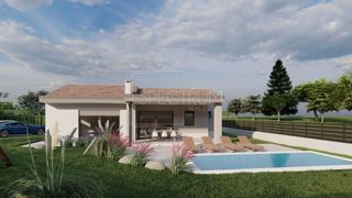 Okolica Svetvinčenta, zemljišče z gradbenim dovoljenjem