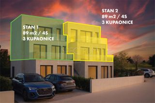 Poreč, dvonadstropno stanovanje s pogledom na morje