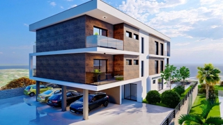 Otok Krk, Vrbnik, luksuzen apartma v 1. nadstropju z odprtim pogledom na morje!