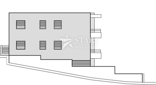 Rijeka, Škurinje – 2-sobno stanovanje z dnevno sobo in 75 m² vrta v novogradnji