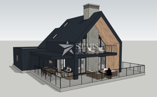 Gorski Kotar, Fužine - Gradbeno Zemljišče z Idejnim Projektom, 1741 m²