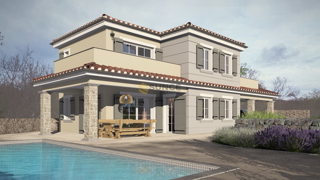 Otok Krk, Garica zemljišče z gradbenim dovoljenjem za samostojno hišo!