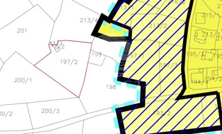 KMEČIJSKO ZEMLJIŠČE NA ROBU ZAZIDLJIVEGA OBMOČJA – 20 € NA M2
